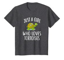 Load image into Gallery viewer, Just A Girl who loves TORTOISES T-Shirt Funny TORTOISE Tee