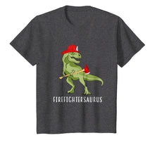 Load image into Gallery viewer, Firefightersaurus Firefighter-a-Saurus Firefighter T-Shirt