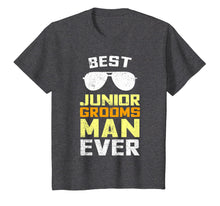 Load image into Gallery viewer, Kids Best Junior Groomsman Wedding Party Sunglasses T-shirt