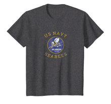 Load image into Gallery viewer, Navy Seabees Shirt US Military T Shirt