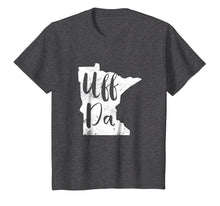 Load image into Gallery viewer, Uff Da Minnesota Map Funny Distressed T-Shirt
