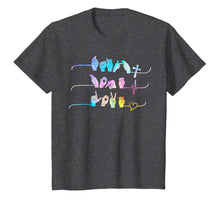 Load image into Gallery viewer, Faith Hope Love ASL American Sign Language Tshirt