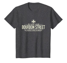 Load image into Gallery viewer, Bourbon Street New Orleans Louisiana Distressed T-Shirt