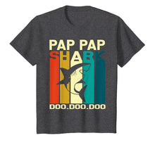 Load image into Gallery viewer, Pap Pap Shark Doo Doo Doo T-Shirt Vintage Matching Family