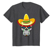 Load image into Gallery viewer, St Patrick's Day Sugar Skull Day of The Dead T-shirt Gift