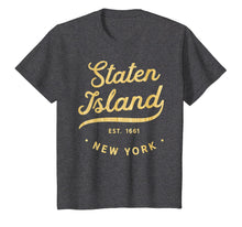 Load image into Gallery viewer, Classic Retro Vintage Staten Island Woodgrain NYC T-Shirt
