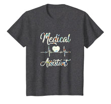 Load image into Gallery viewer, Cute Medical Assistant EKG Heart Tshirt Gift