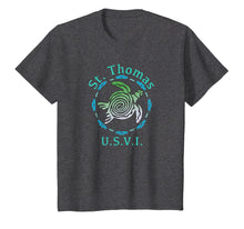 Load image into Gallery viewer, St. Thomas USVI T-Shirt Vintage Tribal Turtle Gift TShirt