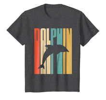 Load image into Gallery viewer, Vintage Classic Retro Style Dolphin Lover T-shirt 80's Gift
