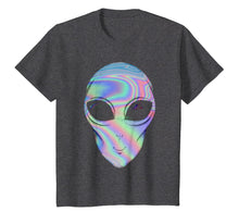 Load image into Gallery viewer, Alien Head Holographic Glow Effect T Shirt