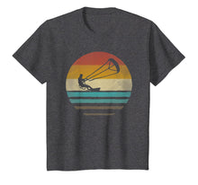 Load image into Gallery viewer, Kiteboarding Shirt Retro Vintage Silhouette Distressed Gift