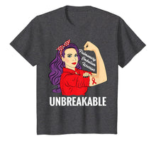 Load image into Gallery viewer, Pulmonary Embolism Awareness T-Shirt PE Warrior Unbreakable