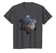 Load image into Gallery viewer, Metatrons Cube Nebula Outer Space Stars Universe T-Shirt