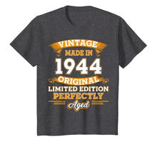 Load image into Gallery viewer, Vintage Perfectly Aged 1944 75th Years Old 75 Birthday Shirt
