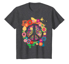 Load image into Gallery viewer, Peace Sign T-Shirt - Colorful Peace Tshirt - 70's Tee Shirt