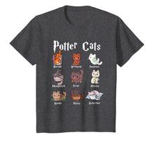 Load image into Gallery viewer, Harry Pawter Cute Kitten Potter Cats T-Shirt For Women