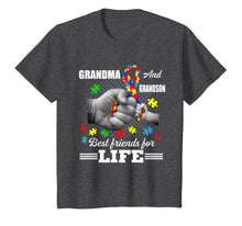 Load image into Gallery viewer, Autism Awareness TShirt Grandma And Grandson Best Friend For