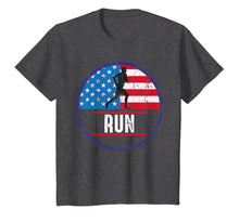 Load image into Gallery viewer, USA Flag Running Track & Field Shirt For Patriotic Runners