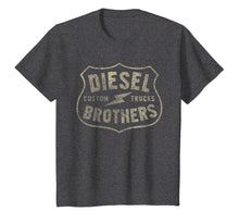 Load image into Gallery viewer, Diesel Brothers Custom Trucks Vintage Sign Graphic T-Shirt