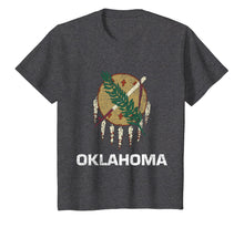 Load image into Gallery viewer, State of Oklahoma flag t-shirt gift for men, women & kids