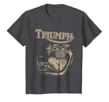 Load image into Gallery viewer, New Triumph Engine Motorcycle Cycling Tshirt