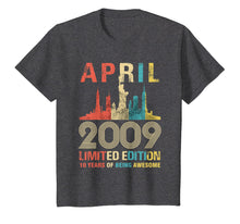 Load image into Gallery viewer, April 2009 T Shirt 10 Year Old Shirt 2009 Birthday Gift