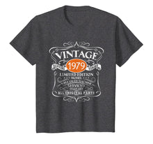 Load image into Gallery viewer, Vintage 1979 40th Birthday All Original Parts Gift T-Shirt