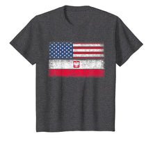 Load image into Gallery viewer, Polish Roots American Grown Poland Usa Flag Polska America