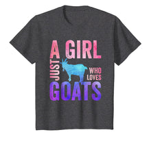 Load image into Gallery viewer, Just A Girl Who Loves Goats T-Shirt Goat Watercolor Gifts