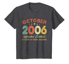 Load image into Gallery viewer, October 2006 13 Years Old Vintage 13th Birthday Gifts T-Shirt