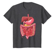 Load image into Gallery viewer, Funny Halloween Costume Rib Cage Heart Lungs Organs Anatomy T-Shirt