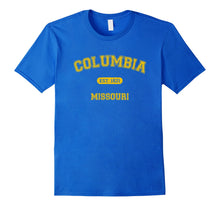 Load image into Gallery viewer, Retro College-Style Columbia, Missouri 1821 T-shirt