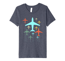 Load image into Gallery viewer, Cute Vintage Airplanes | Fly Airplane Pilot T-Shirt