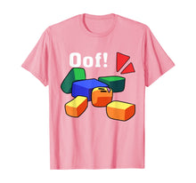 Load image into Gallery viewer, OOF! Funny Blox Noob Gamer T-Shirt