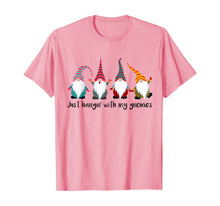 Load image into Gallery viewer, Just Hangin' with my Gnomies Christmas Gift T-Shirt