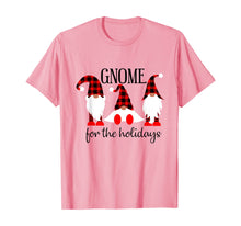 Load image into Gallery viewer, Gnomes For The Holidays Buffalo Plaid Gnome Christmas Xmas T-Shirt