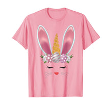Load image into Gallery viewer, Cute Unicorn Rabbit Easter Day Girls Kids T-Shirt-125583