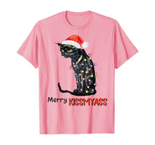 Load image into Gallery viewer, Merry Kissmyass Funny \Black Cat Christmas Tree Gifts T-Shirt