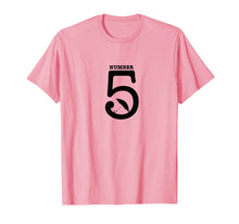 Load image into Gallery viewer, Number Five Umbrella T-Shirt