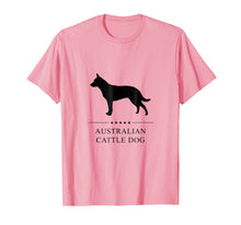 Load image into Gallery viewer, Australian Cattle Dog Shirt: Black Silhouette