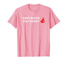 Load image into Gallery viewer, Give Blood, Play Rugby shirt Tee