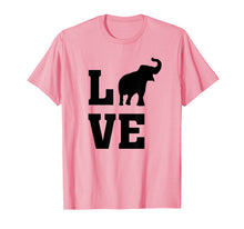 Load image into Gallery viewer, I Love Elephants - Animal Elephant Lover - Silhouette T-Shirt