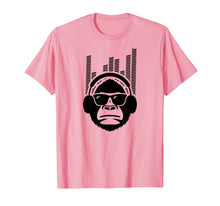 Load image into Gallery viewer, Solid Jammin Monkey Rockin Headphones Shades T-Shirt