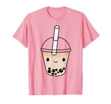 Load image into Gallery viewer, Cute Kawaii Bubble Tea Tshirt Boba Milk Tea Lover Gift Idea