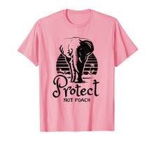Load image into Gallery viewer, Anti Hunting Shirt - Protect Not Poach Elephant T-Shirt