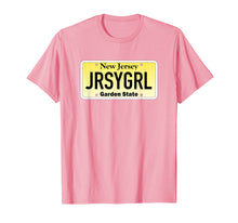 Load image into Gallery viewer, Jersey Girl New Jersey License Plate T-Shirt