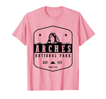 Load image into Gallery viewer, Arches National Park Tshirt Hiking Wanderlust Tee