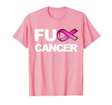 Load image into Gallery viewer, Fuck Cancer Tshirt for Breast Cancer Awareness T-Shirt
