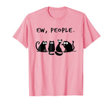 Load image into Gallery viewer, Ew people meowy cat lovers shirt