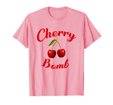 Load image into Gallery viewer, Cute Cherry Bomb Retro 70s Vintage Style T-Shirt